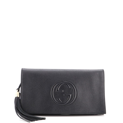 Soho Clutch Leather
