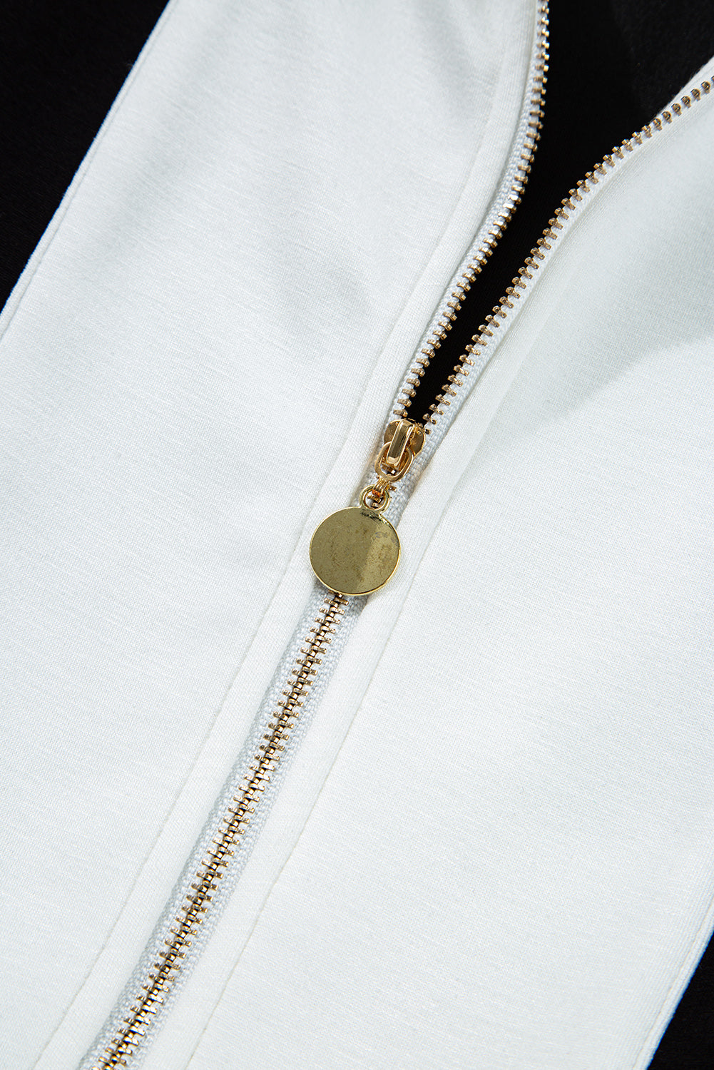 Threaded Pear Olivia Patchwork Zip Front Romper