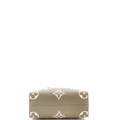 OnTheGo Tote Bicolor Monogram Empreinte Giant PM