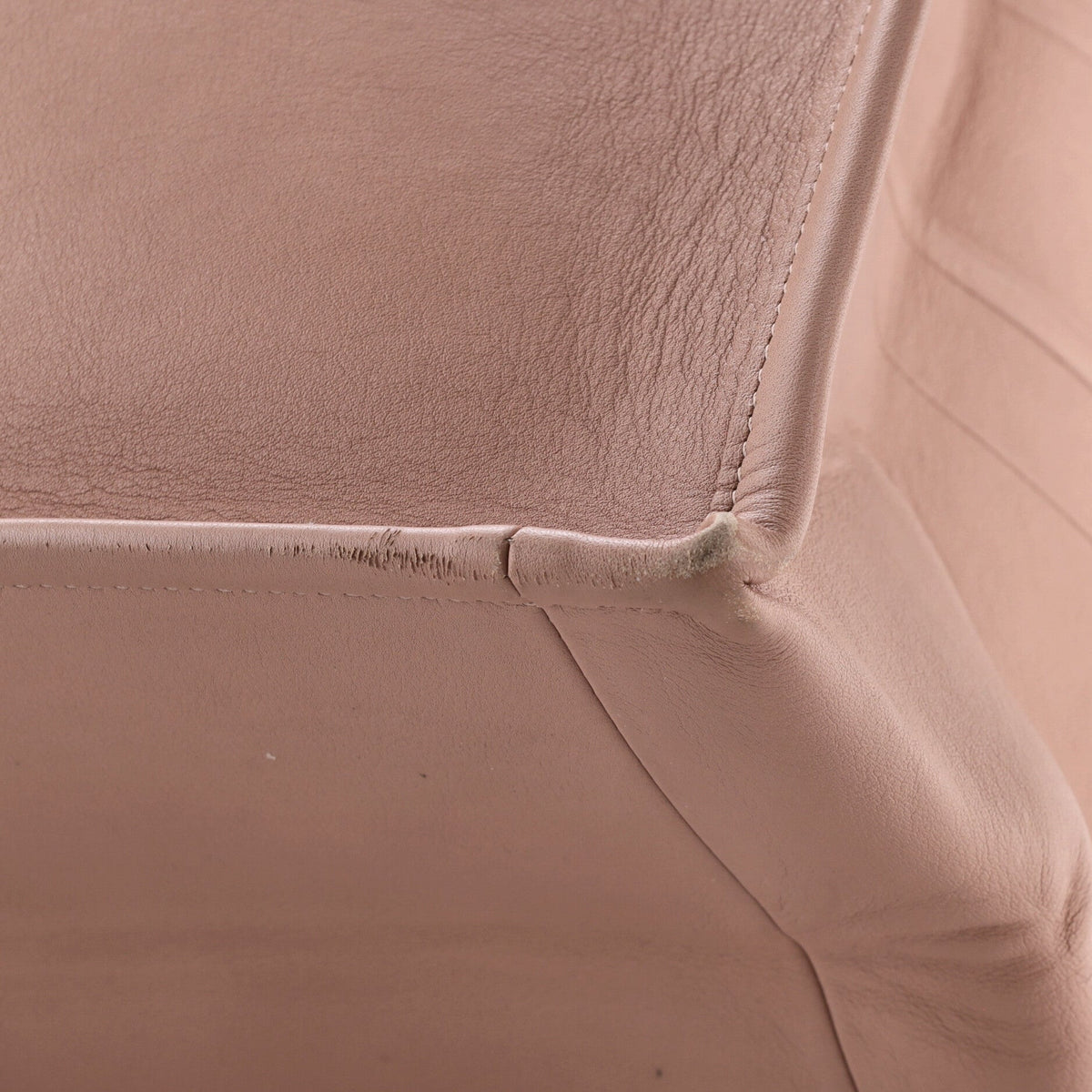 Book Tote Embossed Leather Large