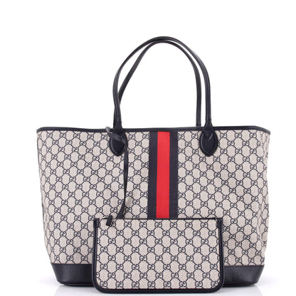 Ophidia Open Shopping Tote GG Coated Canvas Large