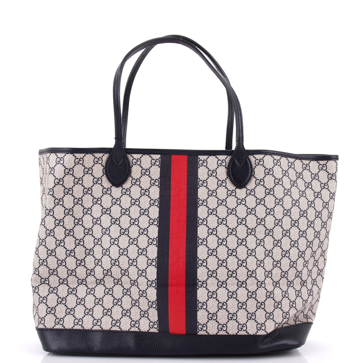 Ophidia Open Shopping Tote GG Coated Canvas Large