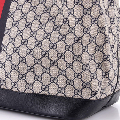 Ophidia Open Shopping Tote GG Coated Canvas Large