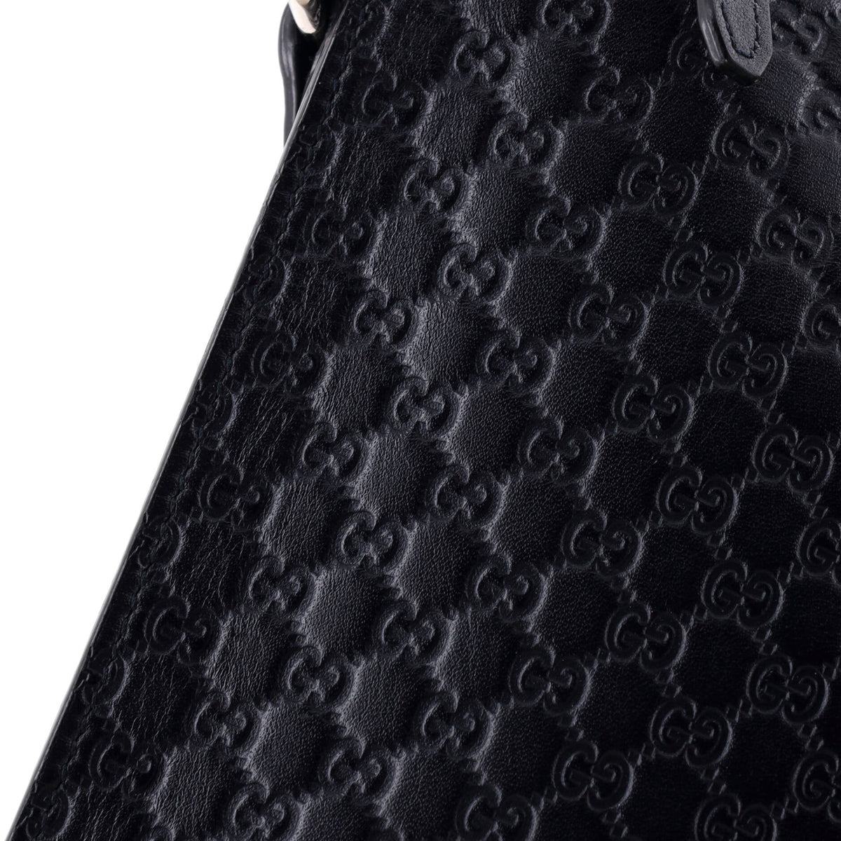 Wristlet Pouch Microguccissima Leather Medium