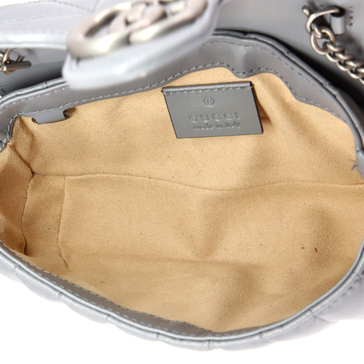 GG Marmont Flap Bag Mixed Matelasse Leather Super Mini