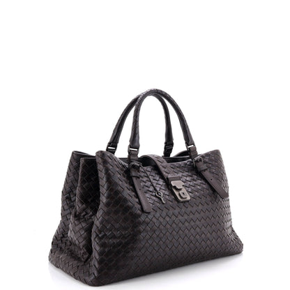 Roma Bag Intrecciato Nappa Medium