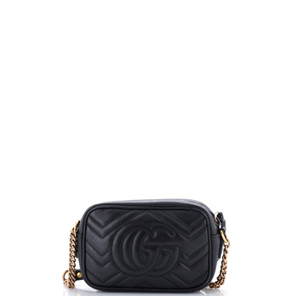 GG Marmont Shoulder Bag Matelasse Leather Mini