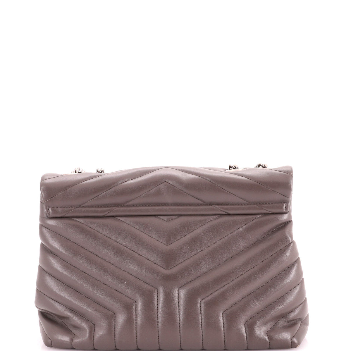 Loulou Shoulder Bag Matelasse Chevron Leather Medium