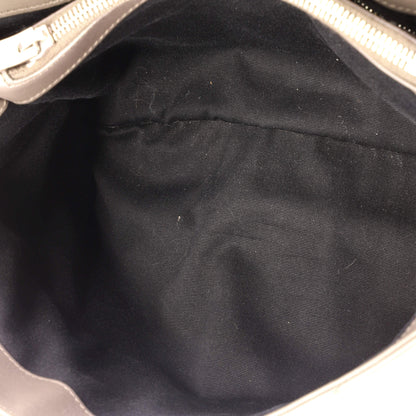 Loulou Shoulder Bag Matelasse Chevron Leather Medium