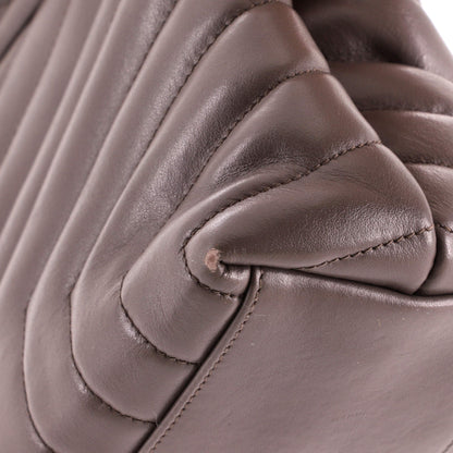 Loulou Shoulder Bag Matelasse Chevron Leather Medium