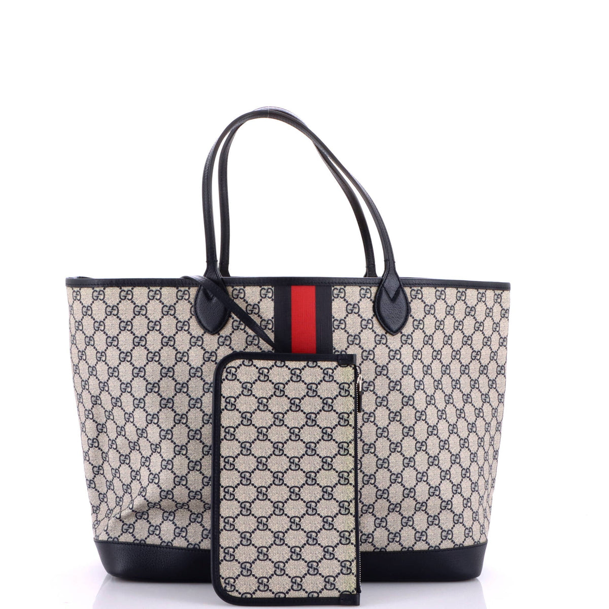 Ophidia Open Shopping Tote GG Coated Canvas Large