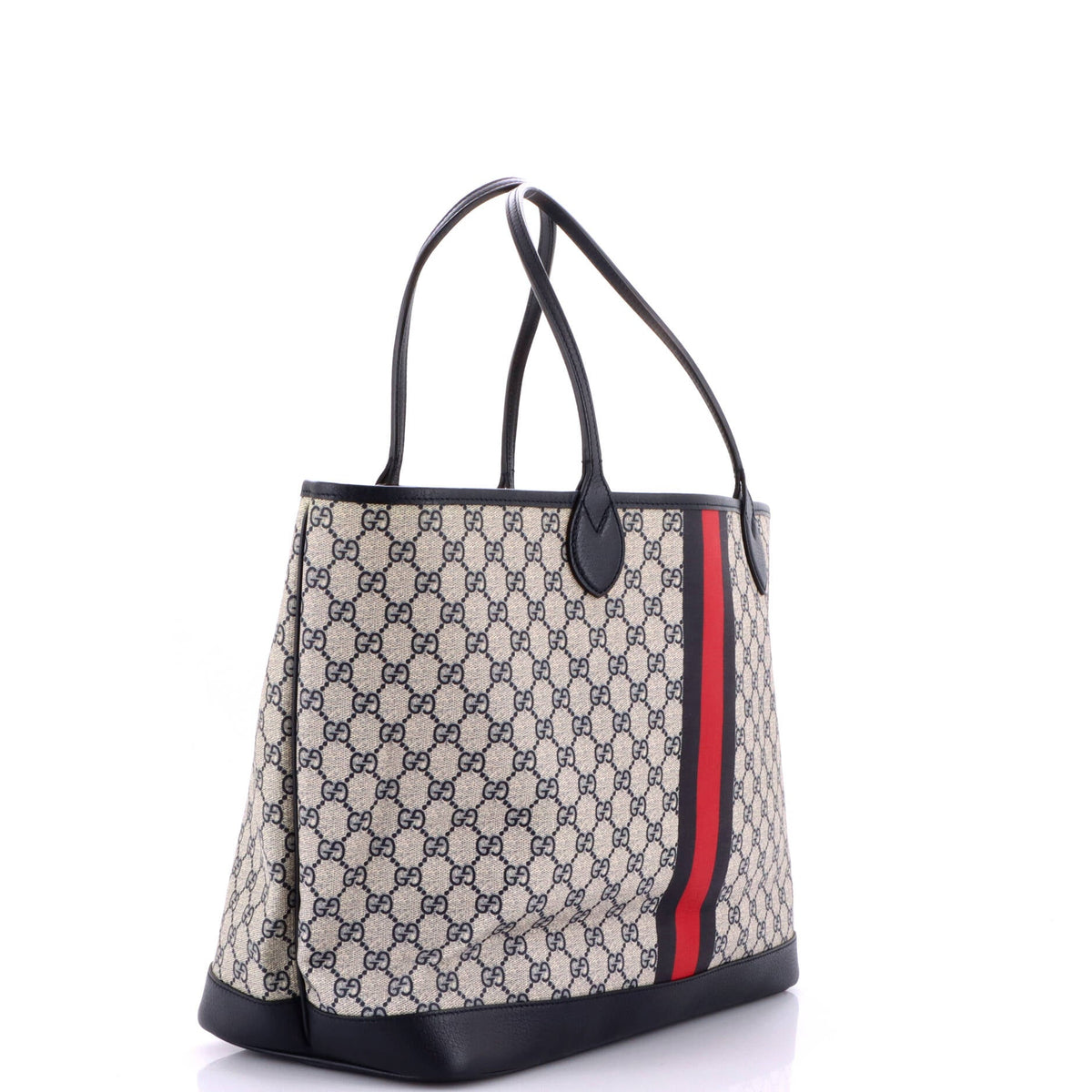 Ophidia Open Shopping Tote GG Coated Canvas Large
