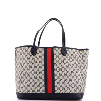 Ophidia Open Shopping Tote GG Coated Canvas Large