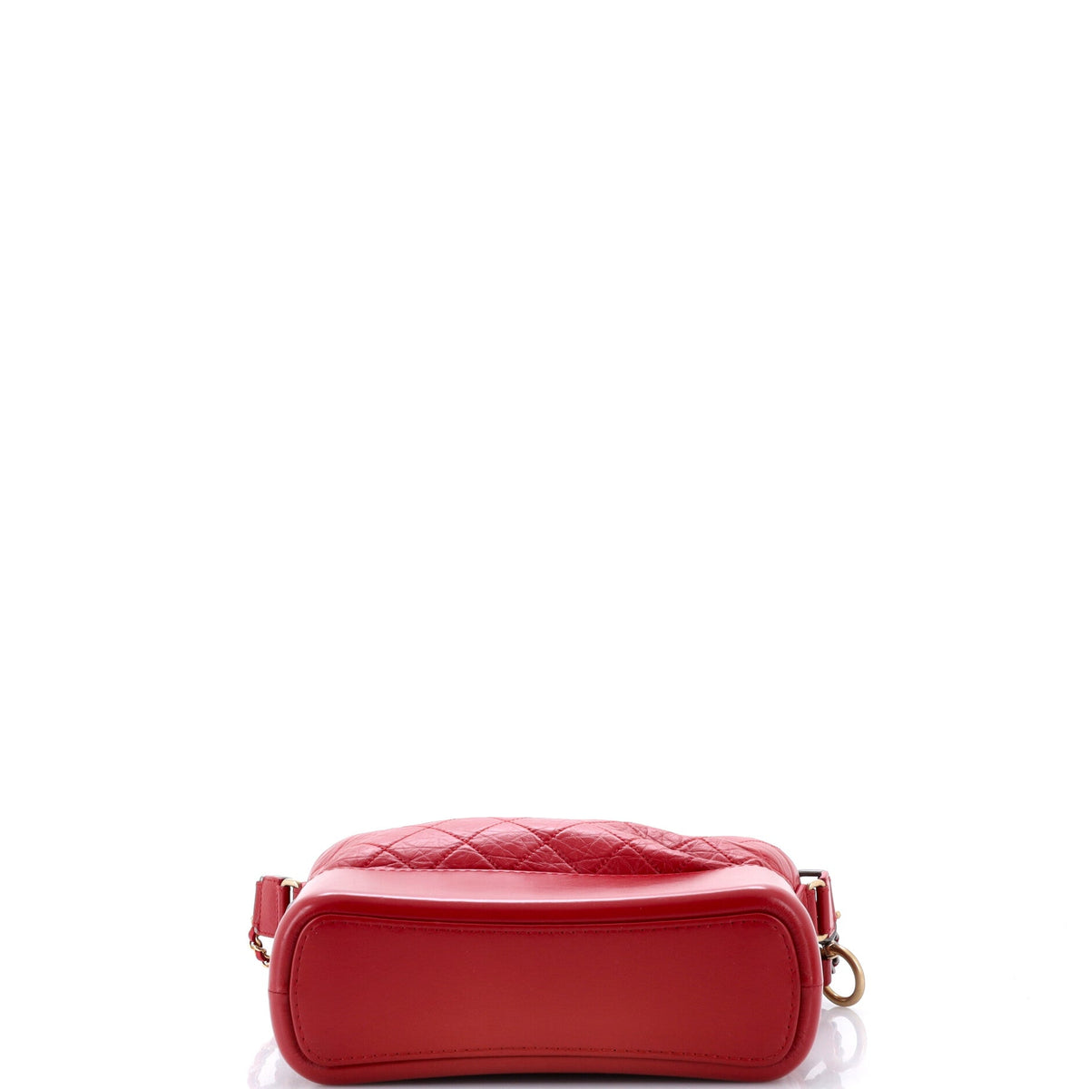 Gabrielle Hobo with Logo Handle Quilted Aged Calfskin Medium