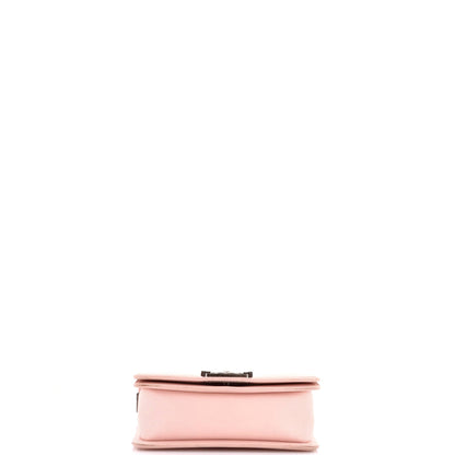 Boy Flap Bag Quilted Lambskin Small