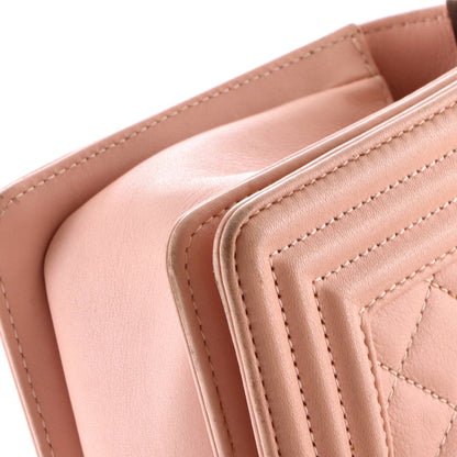 Boy Flap Bag Quilted Lambskin Small