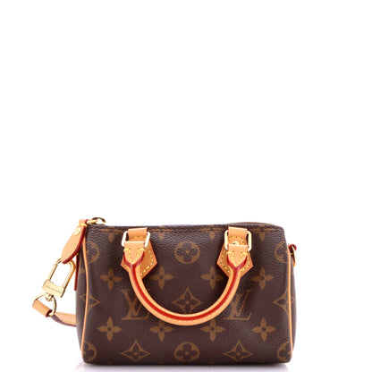 Speedy Bandouliere NM Bag Monogram Canvas Nano