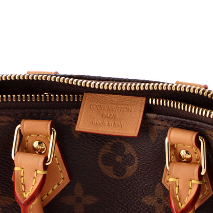 Speedy Bandouliere NM Bag Monogram Canvas Nano