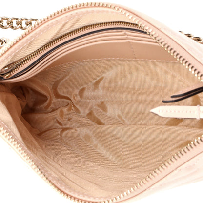 GG Marmont Pochette on Chain Matelasse Leather