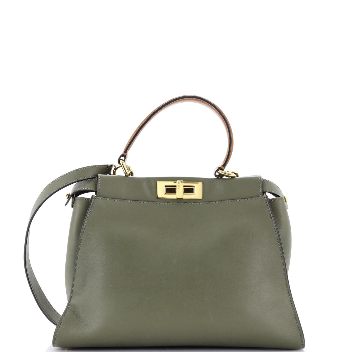 Peekaboo Bag Rigid Leather Regular