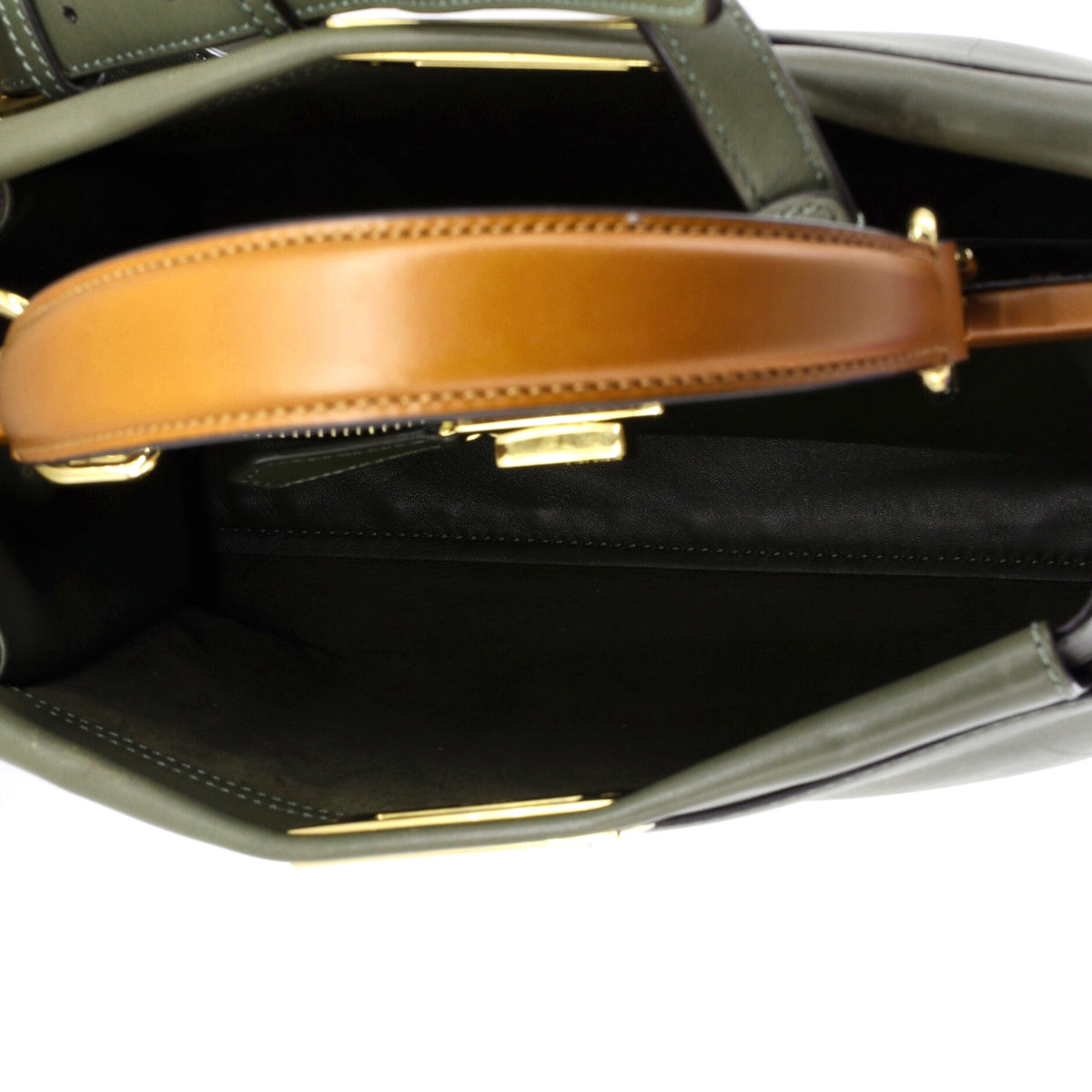 Peekaboo Bag Rigid Leather Regular