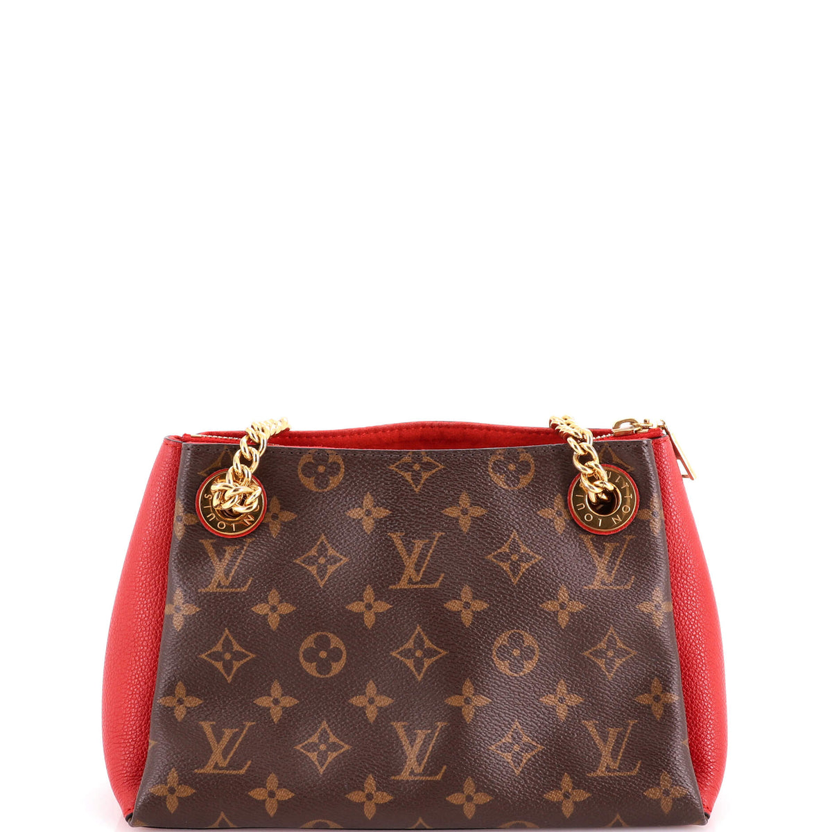 Surene Handbag Monogram Canvas with Leather BB