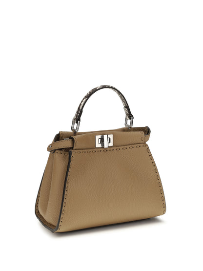 Handbag Peekaboo Mini Cappuccino/Roccia
