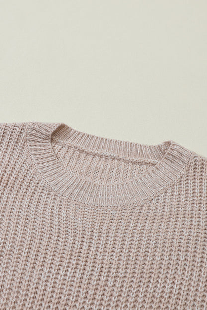 Threaded Pear Scarlett Sleeve Drop Shoulder Sweater