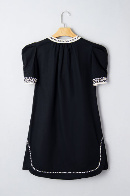 Threaded Pear Ruth Sleeve Shift Mini Dress