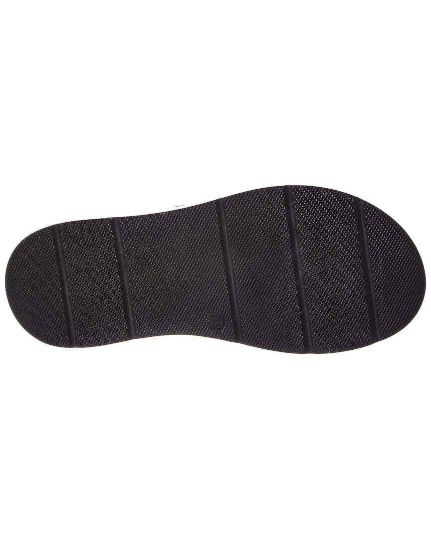 1 Black leather-