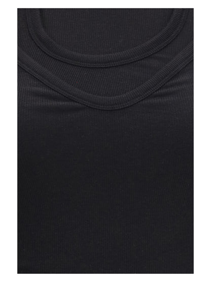 Tank Top Multi-Layer All Black
