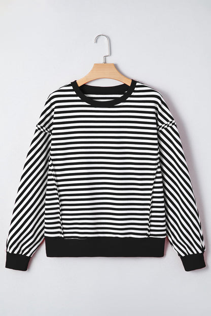 Threaded Pear Gracelynn Shoulder Casual Pullover Top