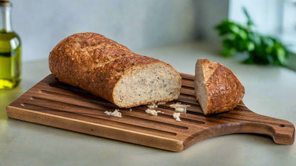 Kalmar Home Reversible Cutting Board / Slotted Bread Board