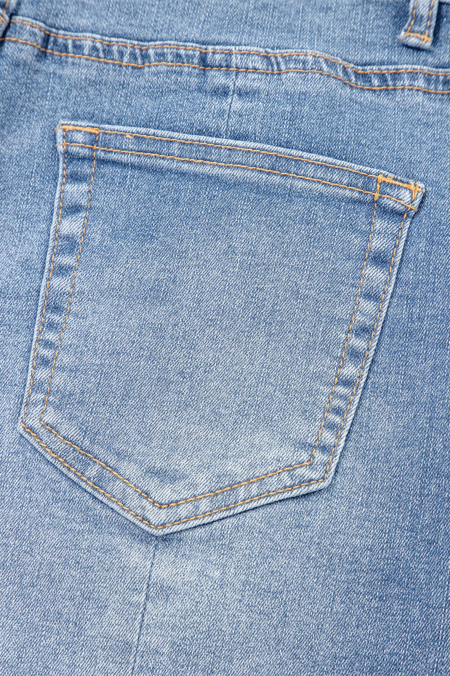 Threaded Pear Rayne Wash Raw Hem Shorts