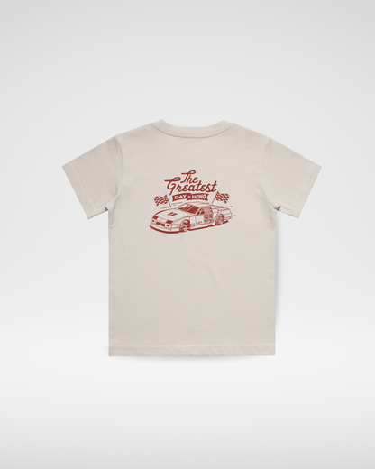 Greatest Day in Racing Tee - Cream