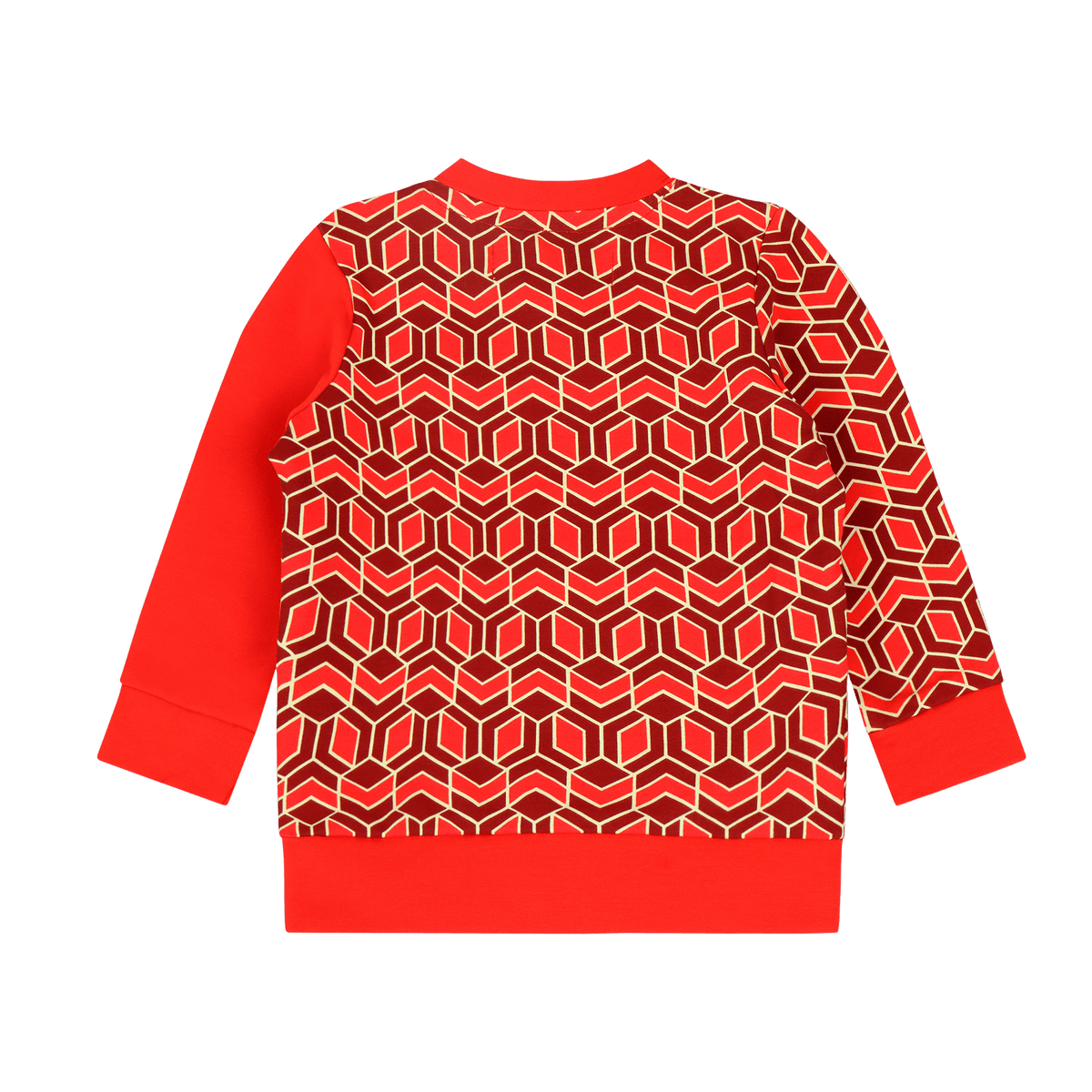 Red Geometric-