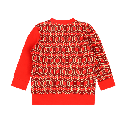 Red Geometric-