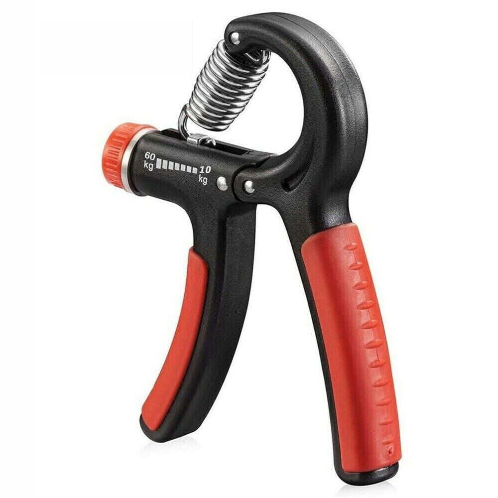 Prime Goods Hand Grip Strength Power Trainer Gripper Strengthener Adjustable Gym Exerciser - Orange