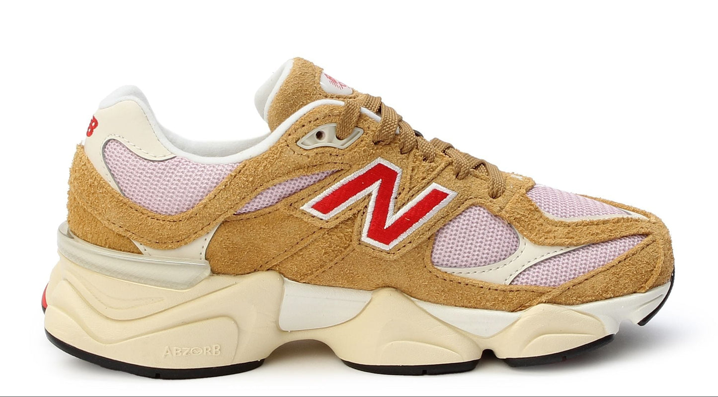 Grade School New Balance 9060 - Great Plains/True Red