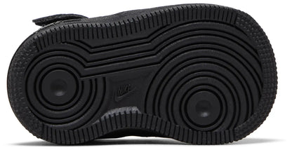 Nike Toddlers Air Force 1 Mid 'Black Black Td' Sneakers