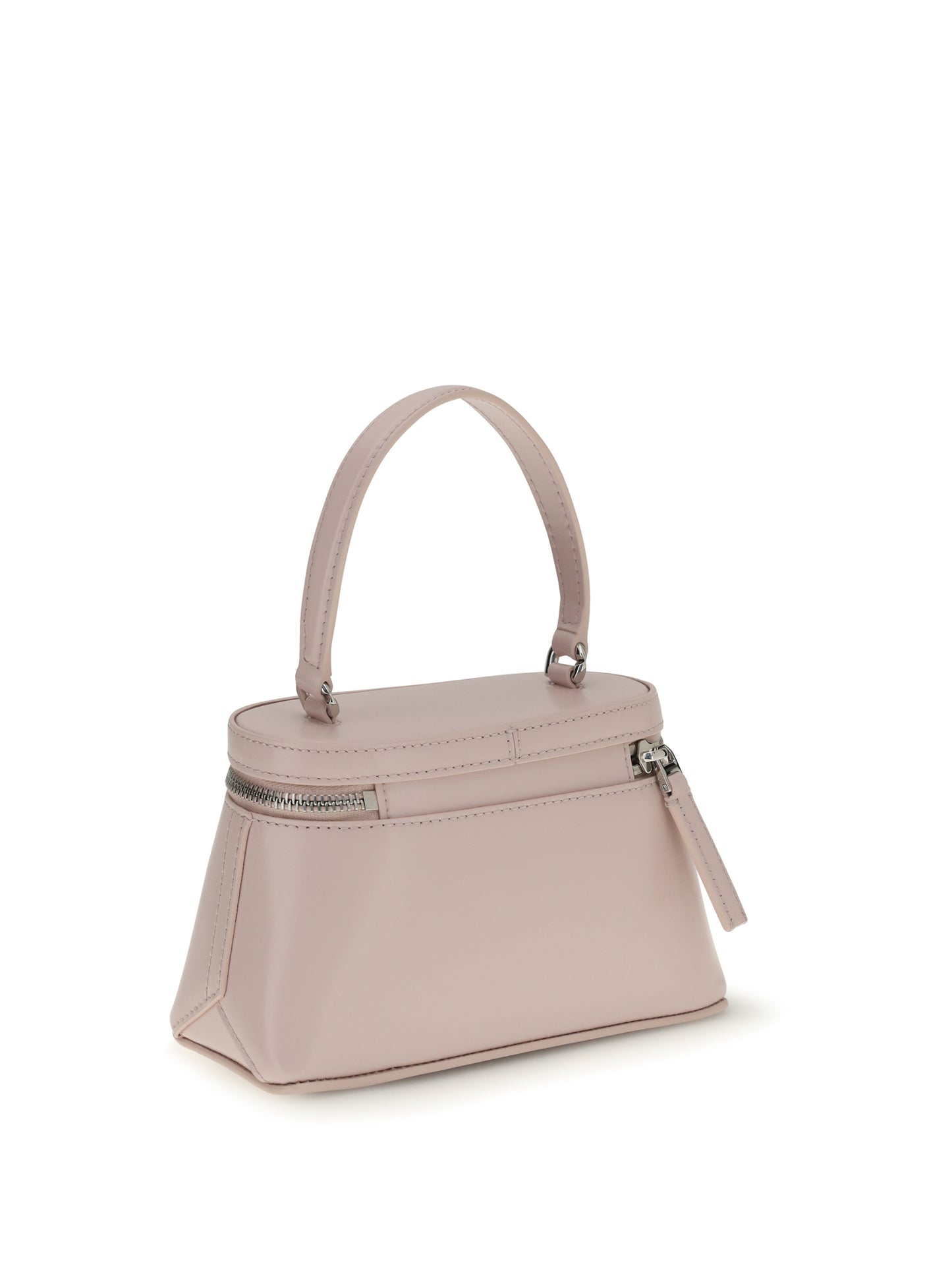 Leather Handbag Antigona Baby Pink