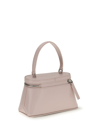 Leather Handbag Antigona Baby Pink