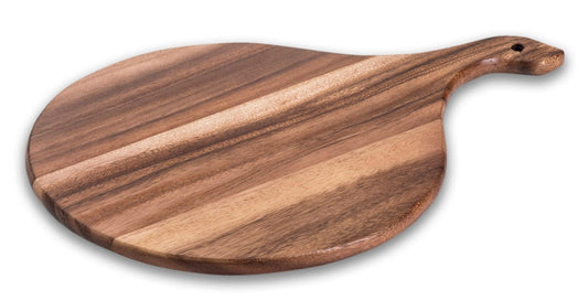 Kalmar Home Acacia Wood Cutting / Charcuterie Board - Medium Round
