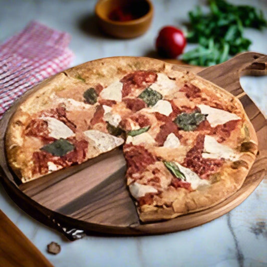 Kalmar Home Acacia Wood Cutting / Charcuterie Board - Round