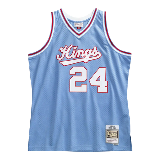 Mitchell & Ness Sacramento Kings 1985-86 Reggie Theus Men Jersey Powder Blue