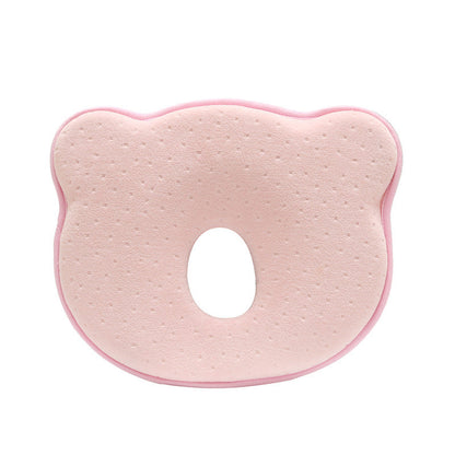 Newborn Anti-Roll Pillow with Flat Head Prevention