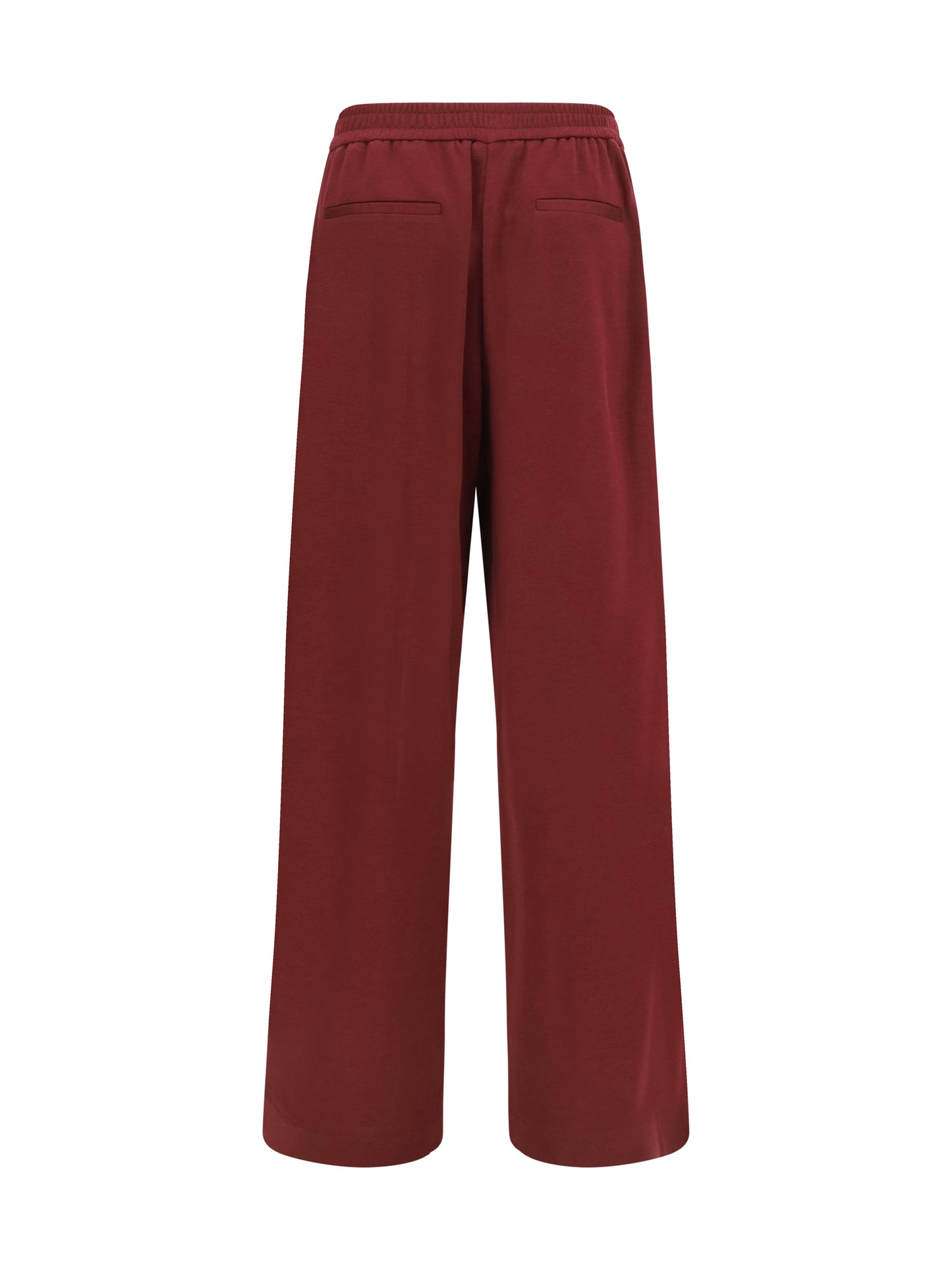 Track Pants Cotton-Silk Cabernet