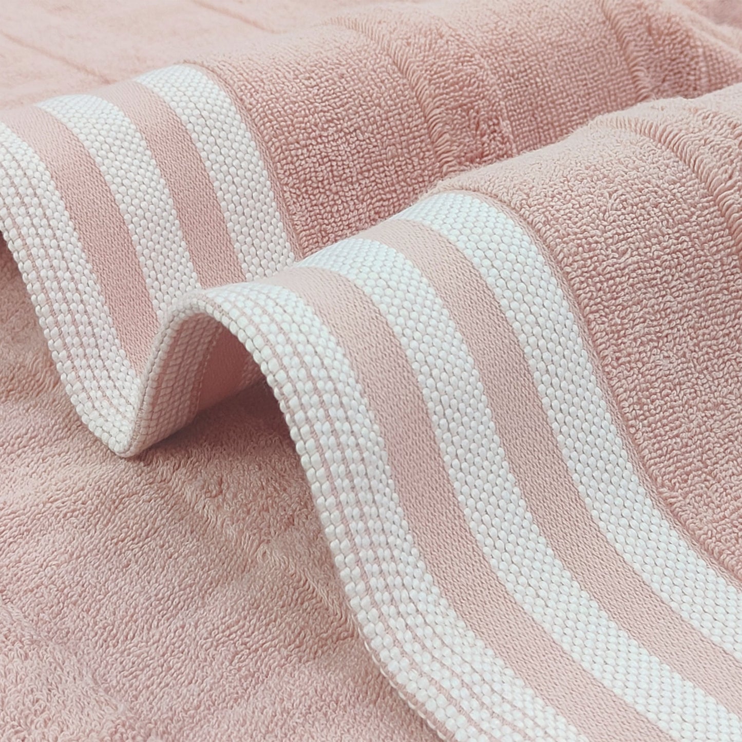 Kathy Ireland 6-Piece Jacquard Stripe Kyoto Towel Set