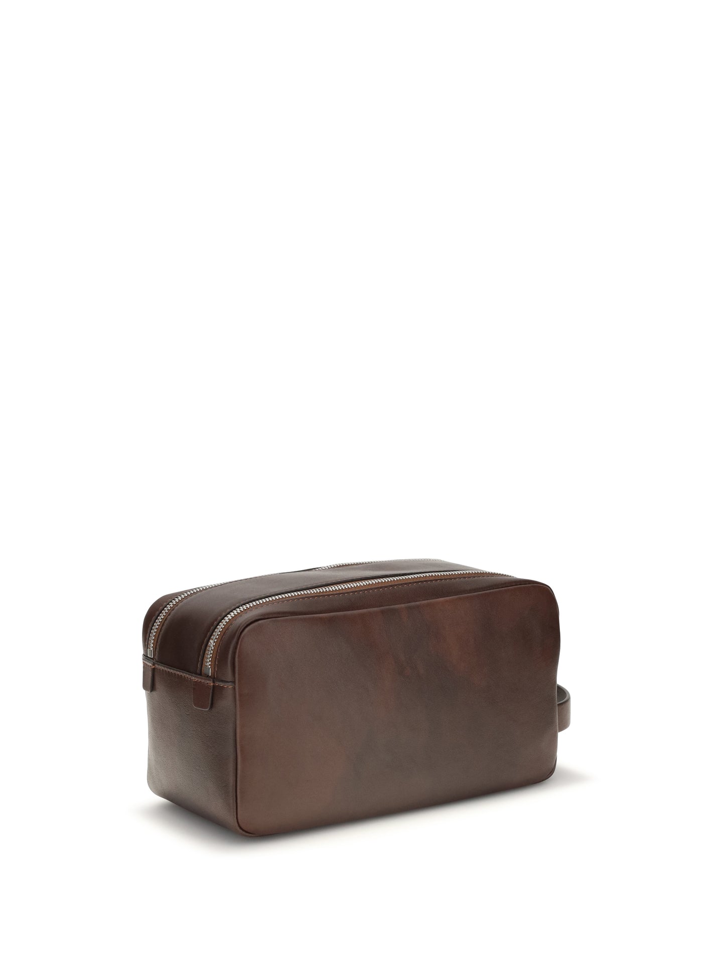 Leather Beauty Case Burgundy