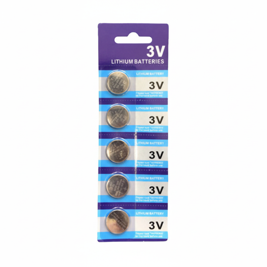 Prime Goods 5 X Fresh CR 2016 CR2016 ECR2016 BR2016 LITHIUM COIN CELL Battery Exp 2029 - Silver